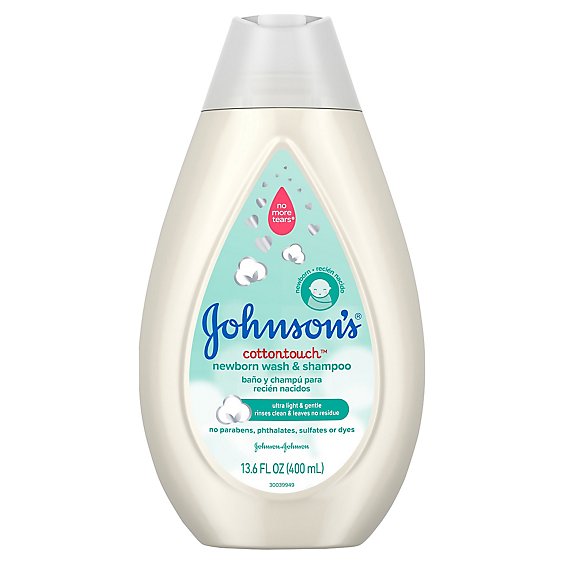 Johnsons Cttntch 2in1 Wash - 13.5 Fl. Oz.