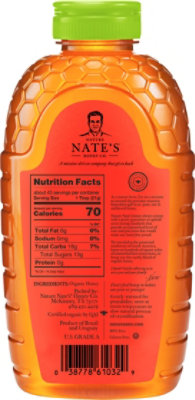 Nature Nate’s Organic Raw & Unfiltered Honey - 32 oz - Image 6