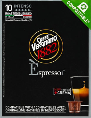 Caffe Vergnano Intenso Coffee Capsule - 1.8 Oz - Image 2