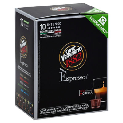 Caffe Vergnano Intenso Coffee Capsule - 1.8 Oz - Image 1