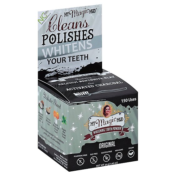My Magic  Tooth Pwdr Chrcl Whtnng - 4 Oz
