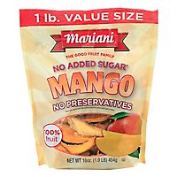 Mariani Dried Mango - 16 Oz - Image 1
