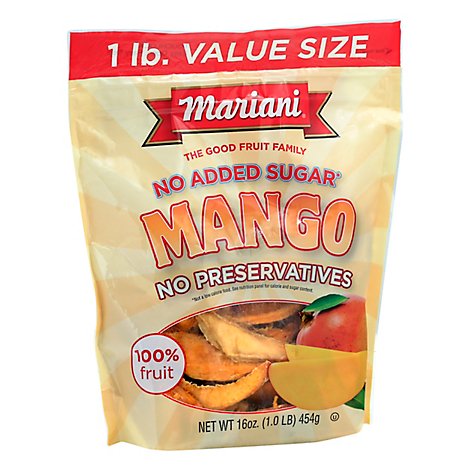 Mariani Dried Mango - 16 Oz