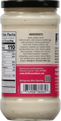 DelGrosso Classic Alfredo Pasta Sauce - 16.9 Oz - Image 6