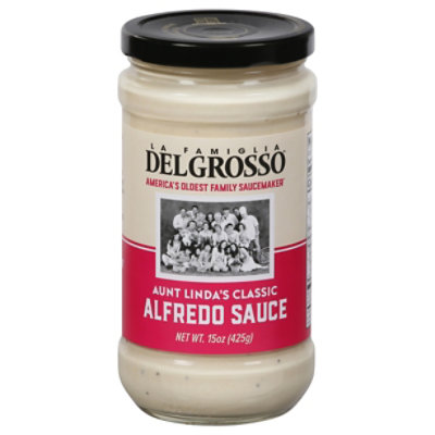 DelGrosso Classic Alfredo Pasta Sauce - 16.9 Oz - Image 1