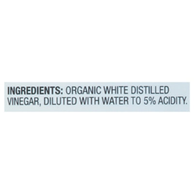 O Organics Vinegar Distilled White - 32 Fl. Oz. - Image 4