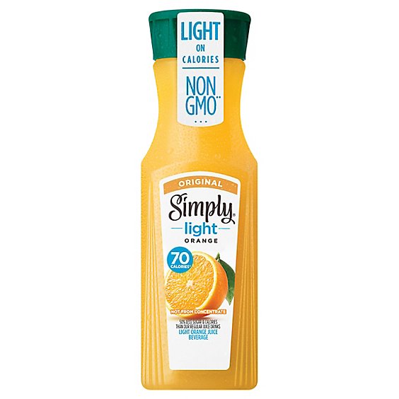 Simply Orange Light Juice Pulp Free - 11.5 Fl. Oz.