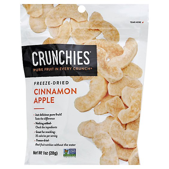Crunchies Freeze Dried Cinnamon Apple - 1 Oz