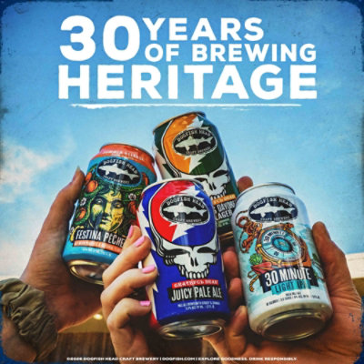 Dogfish Head Seasonal Variety Pack Beer Cans - 12-12 Fl. Oz. - Image 6