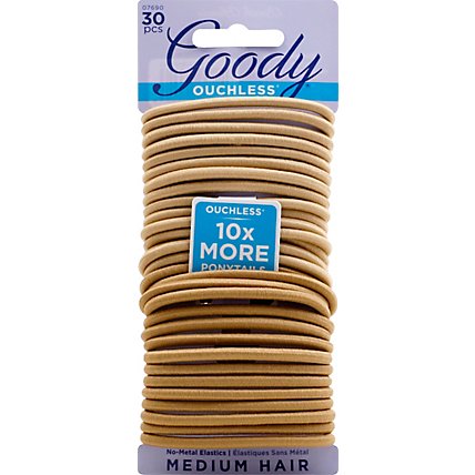 Goody Ouchless 4mm Elastics Blnd 30c 07690 - 1 Each - Image 2