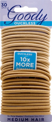 Goody Ouchless 4mm Elastics Blnd 30c 07690 - 1 Each - Image 2