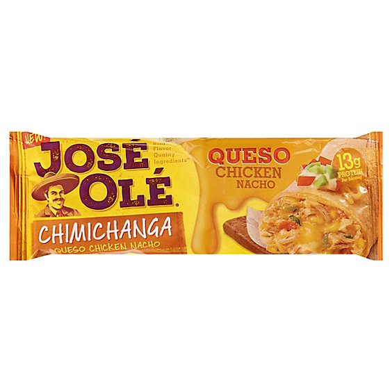 Jose Ole Queso Chicken Nacho Chimi - 5 Oz