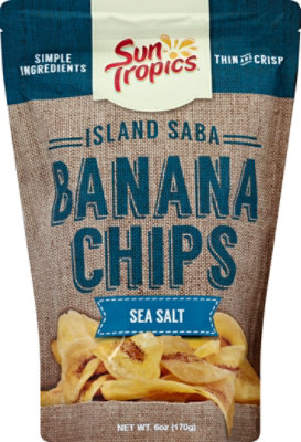 Sun Tropics Island Saba Banana Chip Sea Salt - 6 Oz - Image 2