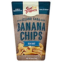 Sun Tropics Island Saba Banana Chip Sea Salt - 6 Oz - Image 1