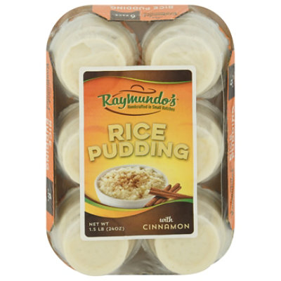 Raymundos Rice Pudding W/Cinnamon - 6-4 Oz