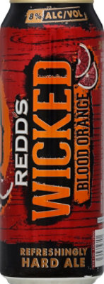 REDDS Beer Wicked Black Cherry 5.0% ABV Can - 24 Fl. Oz. - Image 2