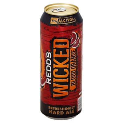 REDDS Beer Wicked Black Cherry 5.0% ABV Can - 24 Fl. Oz. - Image 1