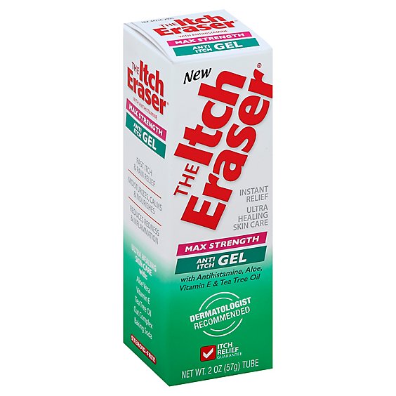 The Itch Eraser Gel Featuring Antihistamine Is An Anti Itch And Skin Care - 2 Oz