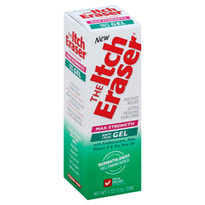 The Itch Eraser Gel Featuring Antihistamine Is An Anti Itch And Skin Care - 2 Oz