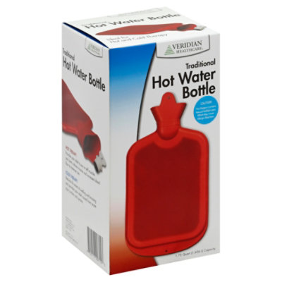 Veridian Traditional Hot Water Bottle - Each - Vons