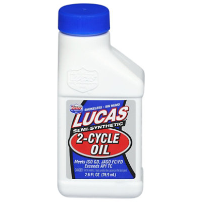 Lucas Oil 2 Cycle Oil - 2.6 Fl. Oz. - Image 1