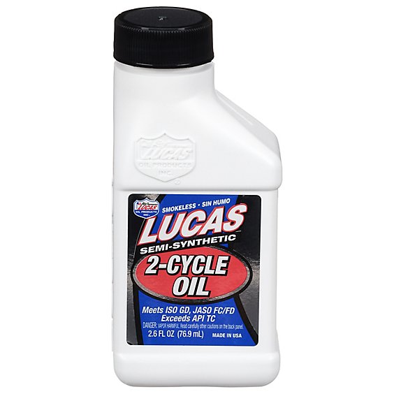 Lucas Oil 2 Cycle Oil - 2.6 Fl. Oz.