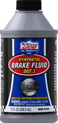 Lucas Dot 3 Brake Fluid - 12 Fl. Oz. - Image 2