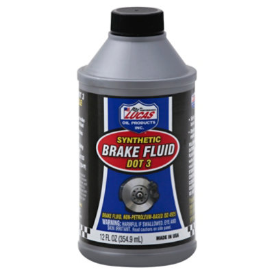 Lucas Dot 3 Brake Fluid - 12 Fl. Oz. - Image 1