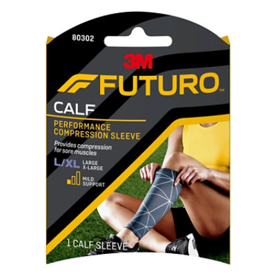 3M Futuro Performance Compression Calf Sleeve Lrg/Xlrg - Each - Image 1