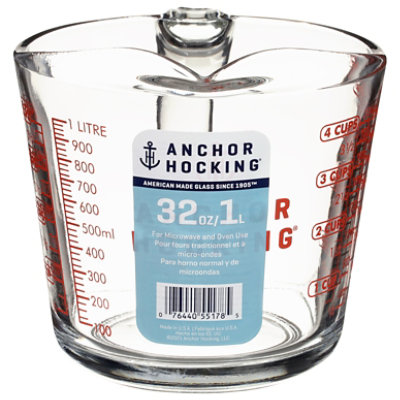Anchor Hocking 32 Oz Measuring Cup - Each - Image 2