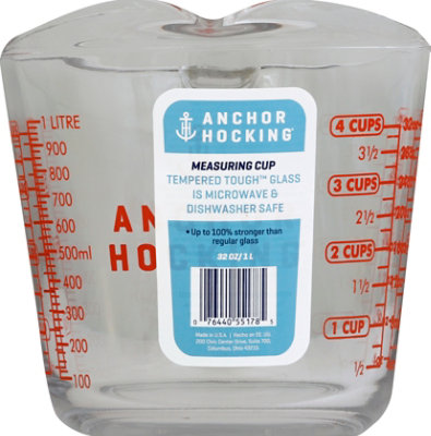 Anchor Hocking 32 Oz Measuring Cup - Each - Image 2