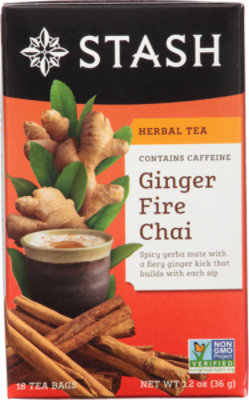Stash Tea Ginger Fire - 18 Count - Image 2
