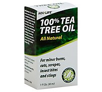 Acu-Life Tea Tree Oil 100% Ctn Ormd - Each