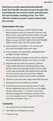 Tea Tree Lice Removal System 6/72 - Each - Image 3