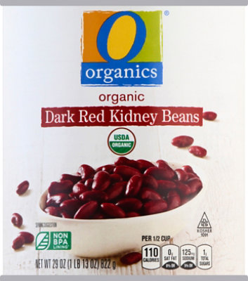 O Organics Beans Kidney Red - 29 Oz - Image 2