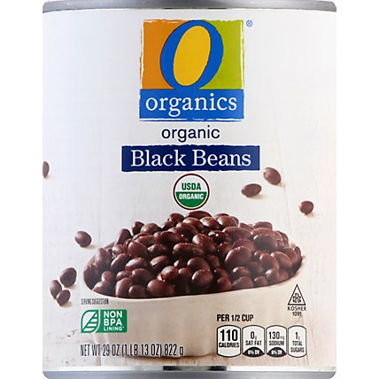 O Organics Beans Black - 29 Oz - Image 2