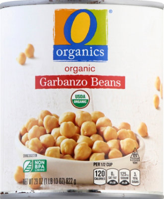 O Organics Beans Garbanzo - 29 Oz - Image 2