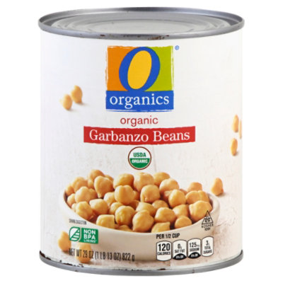 O Organics Beans Garbanzo - 29 Oz