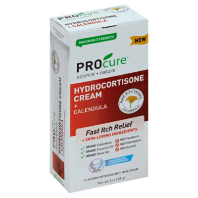 Procure Hydrocortisone Cream W Calendula - 1 Oz