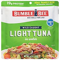 Bumble Bee Light Tuna In Water Pouch - 10 Oz - Image 1
