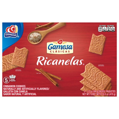Gamesa Ricanelas Cookie - 16.5 Oz - Image 1