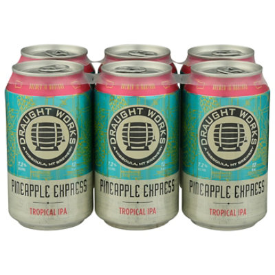 Draught Works Pineapple Express Ipa In Cans - 6-12 Fl. Oz. - Image 3