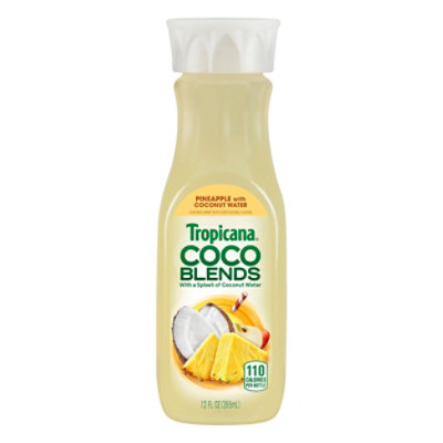 Tropicana COCO Blends Pineapple with Coconut Water Chilled - 12 Fl. Oz.