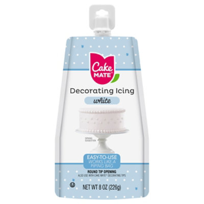 Cake Mate Icing Decorating White - 8 Oz