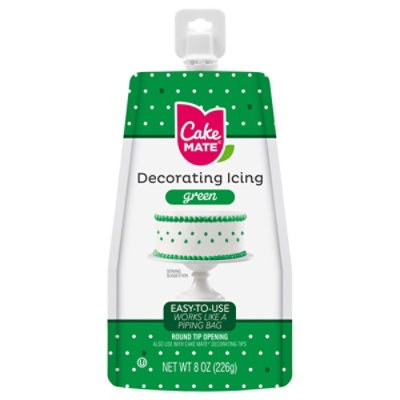 Cake Mate Green Decorating Icing - 8 Oz - Image 3