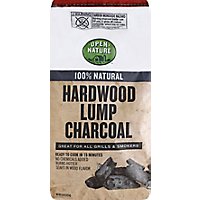 Open Nature Charcoal Hardwood Lump - 8 Lb - Image 2