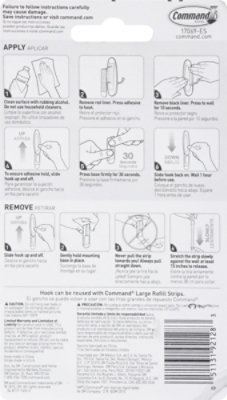 Command Wire Hook Large 1 Hook 2 Strips - Each - Image 4