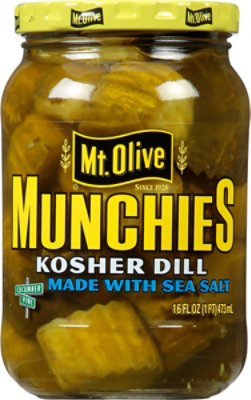 Mt Olive Kosher Dill Munchies - 16 Fl. Oz.