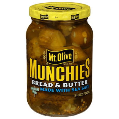 Mt Olive Bread & Butter Munchies - 16 Fl. Oz.