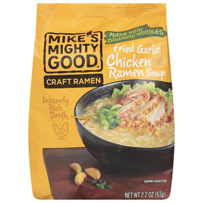 Mikes Mig Soup Ramen Frid Grlc Chkn - 2.2 Oz - Image 3